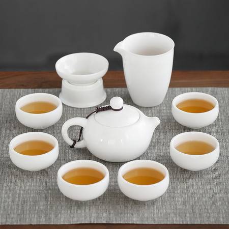蘇氏陶瓷 羊脂玉茶具套裝，以德化“中國白”演繹功夫茶道之美